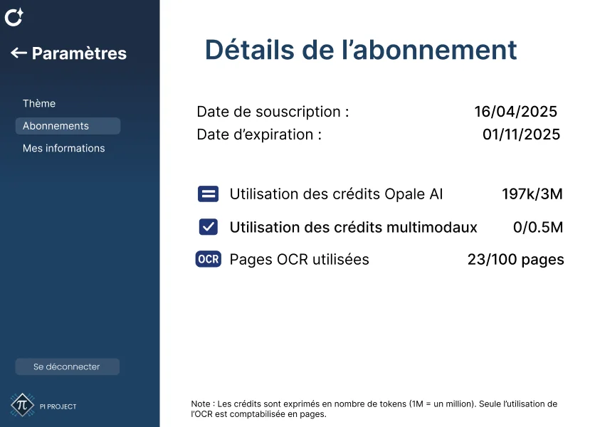 Opale AI plans